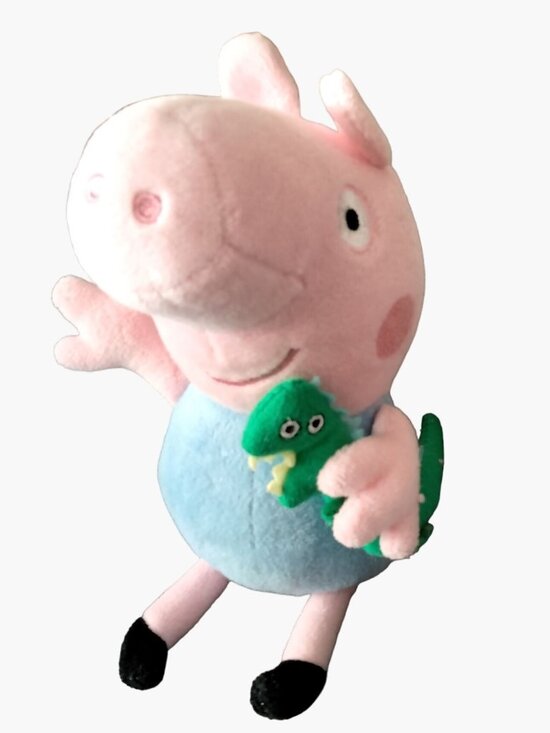 Ty Other - Ty Peppa Pig George Brother Pig Dinosaur 8 inch Plush Stuffed Animal